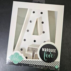 Heidi Swapp Marquee Love Letter Kit – Letter “A” with Lights